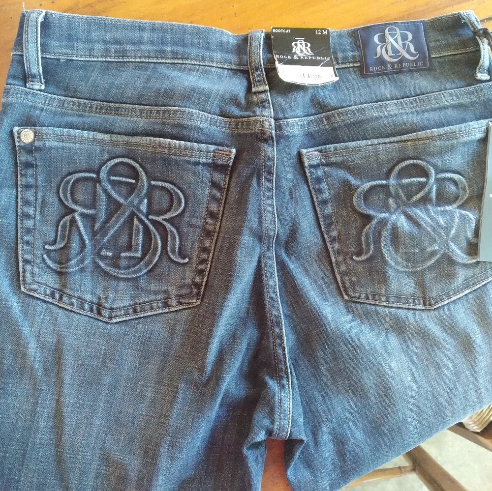 Nwt Rock & Republic Bootcut 12m